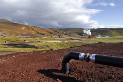 Centrale géothermique industrielle de Krafla (Islande)